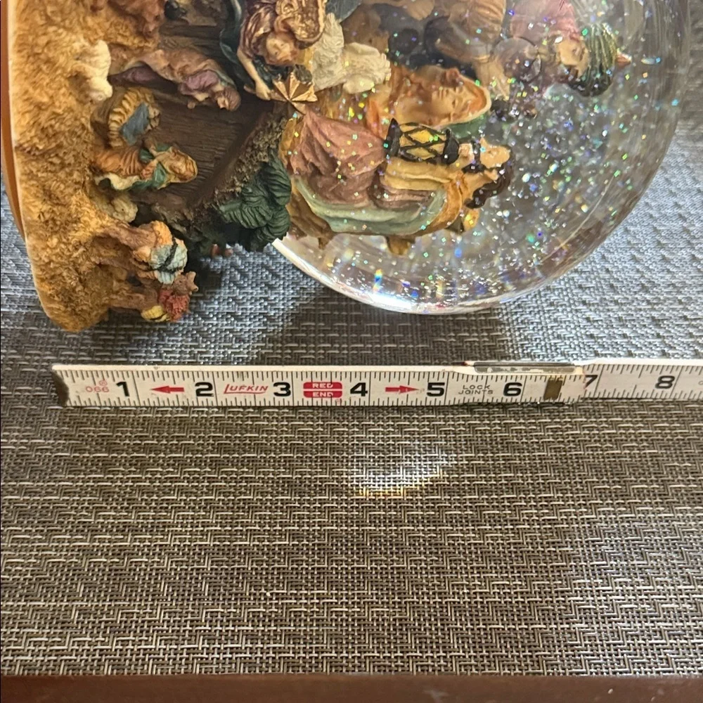 Nativity Christmas Scene 8” Snow Globe - Picture 12 of 13